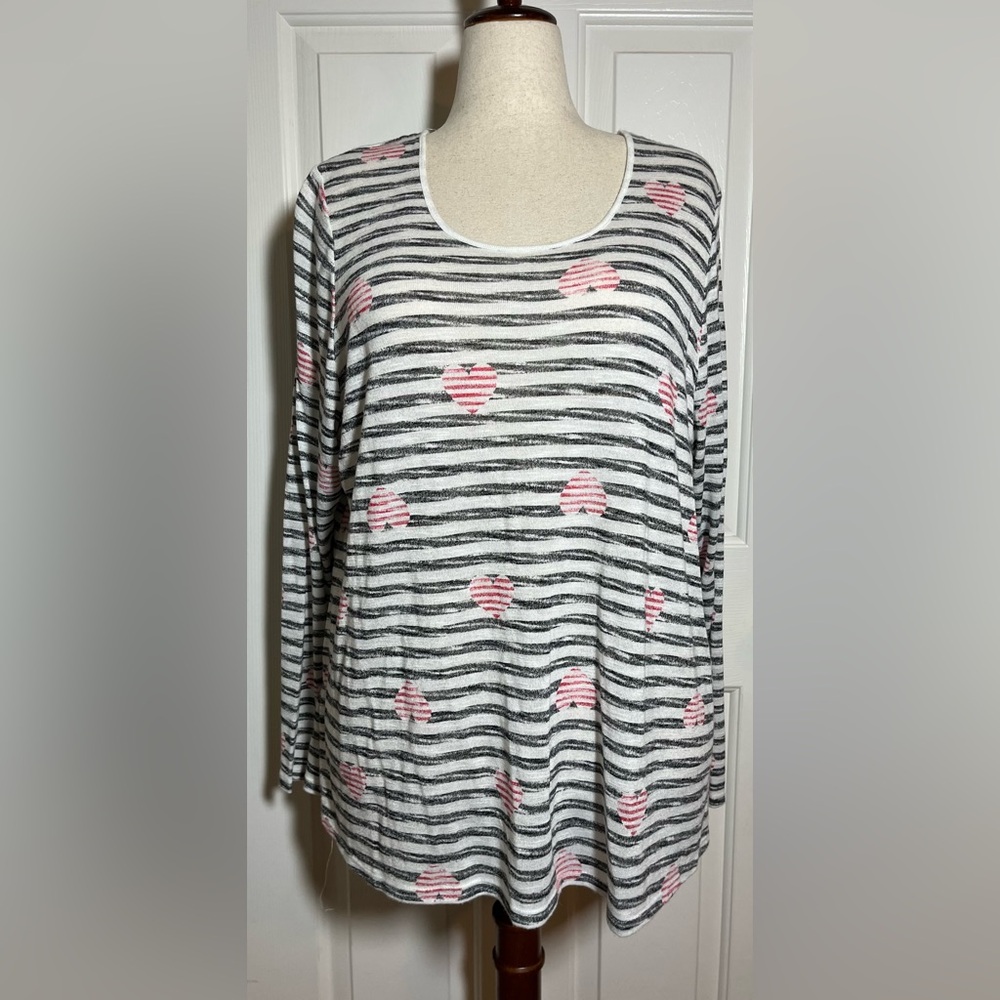 Lane Bryant Women’s Top with Hearts